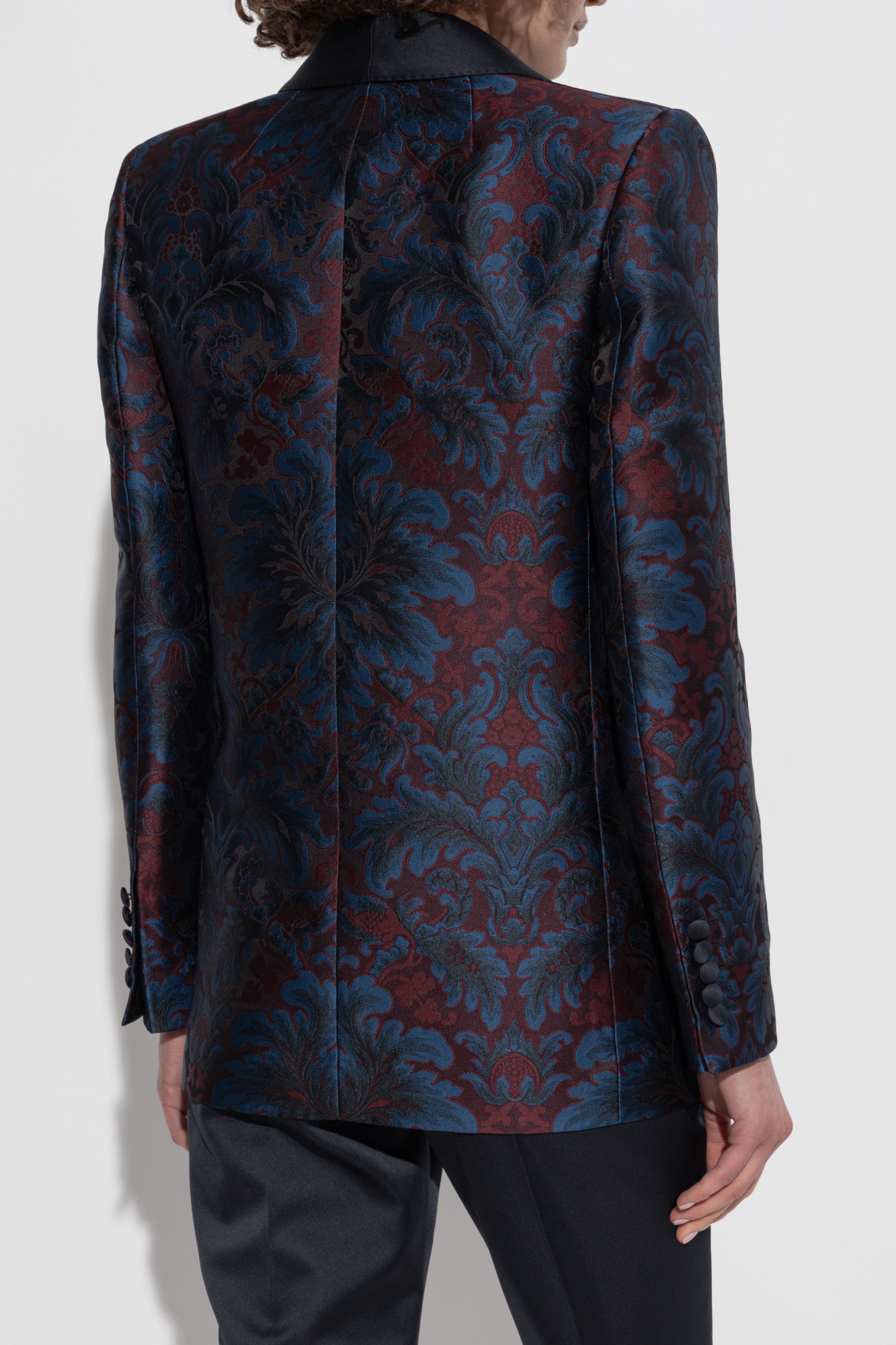 Navy blue Blazer with decorative pattern Etro - Vitkac AS
